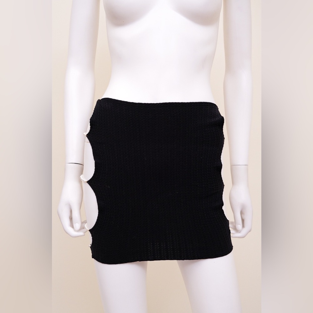 RUI BLACK TUBE MINI SKIRT NWT